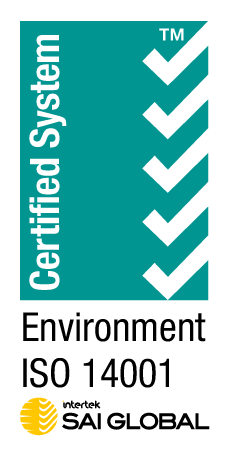 Certified System Environment ISO 14001 SAI Global