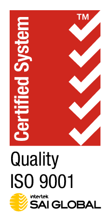 Certified System Quality ISO 9001 SAI Global